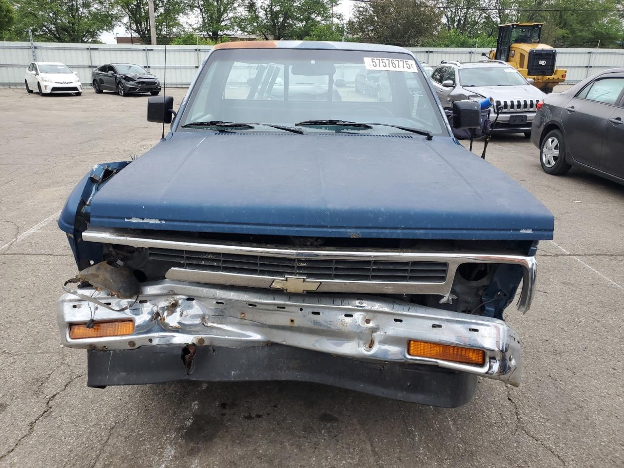 1991 Chevrolet S Truck S10 Blue vin: 1GCCS14R1M2284125