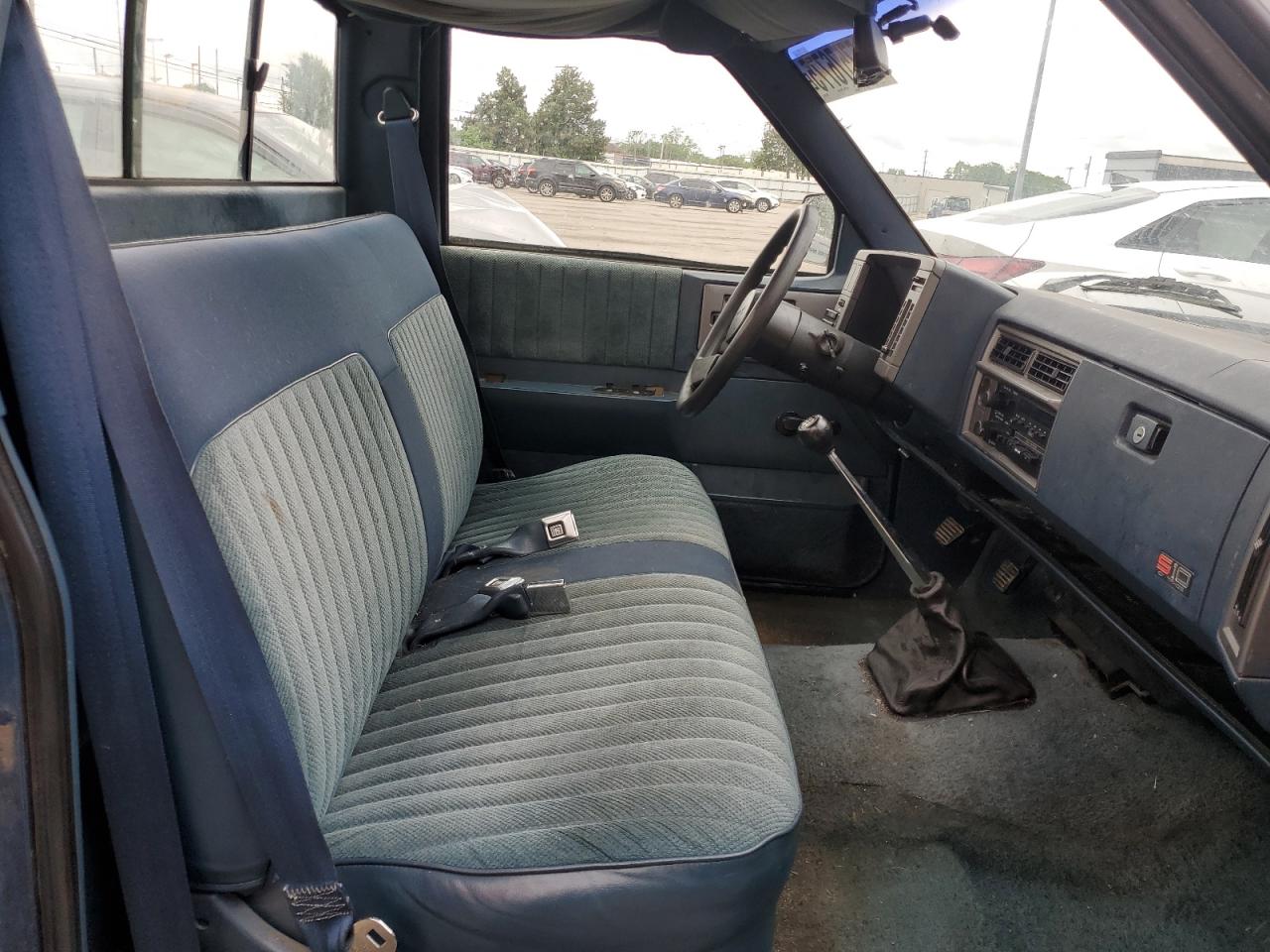 1991 Chevrolet S Truck S10 Blue vin: 1GCCS14R1M2284125