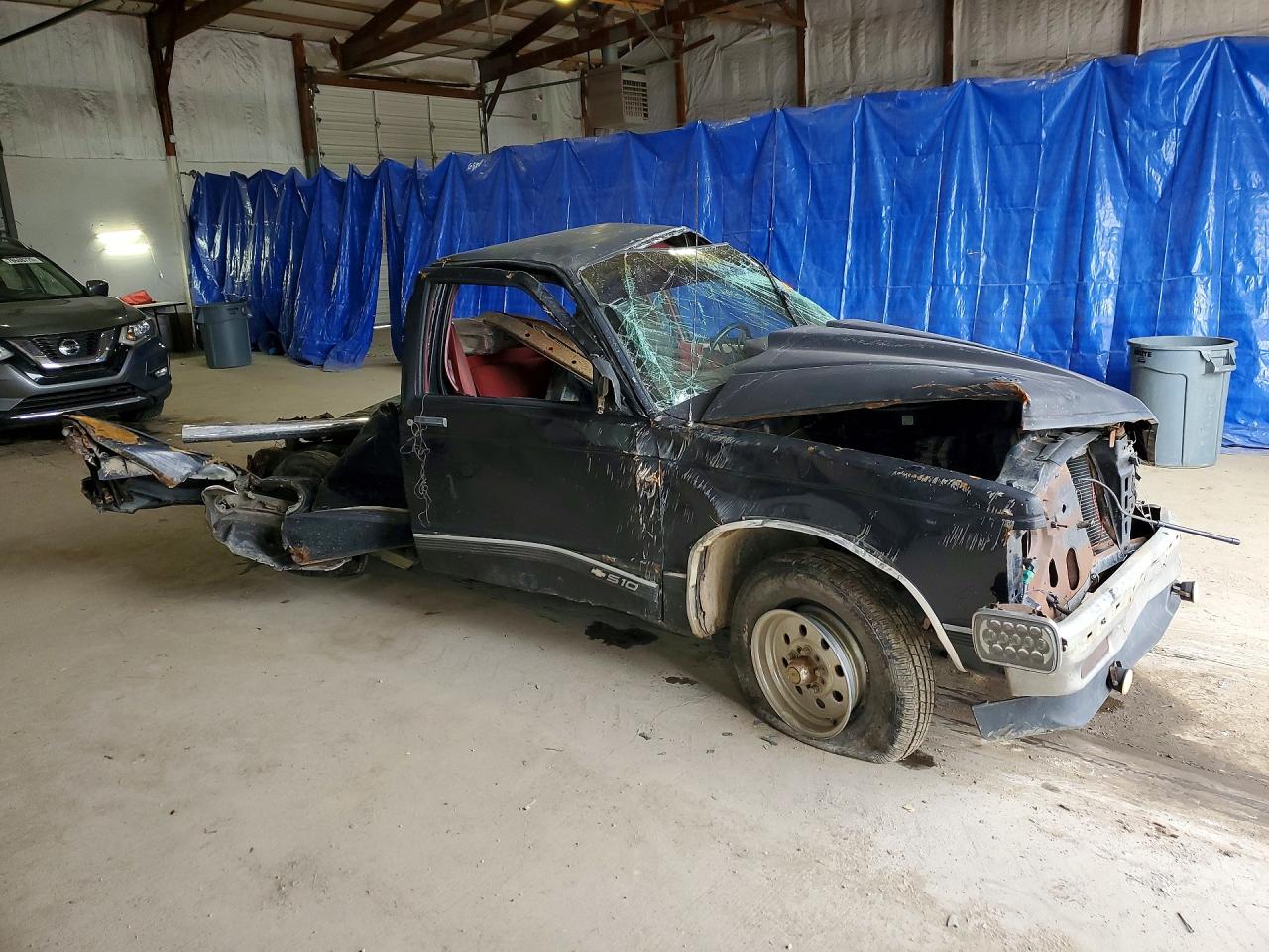 1991 Chevrolet S Truck S10 Black vin: 1GCCS14R1M8241871
