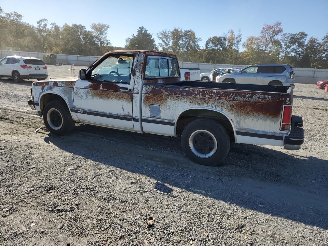 1991 Chevrolet S Truck S10 White vin: 1GCCS14R1M8310994