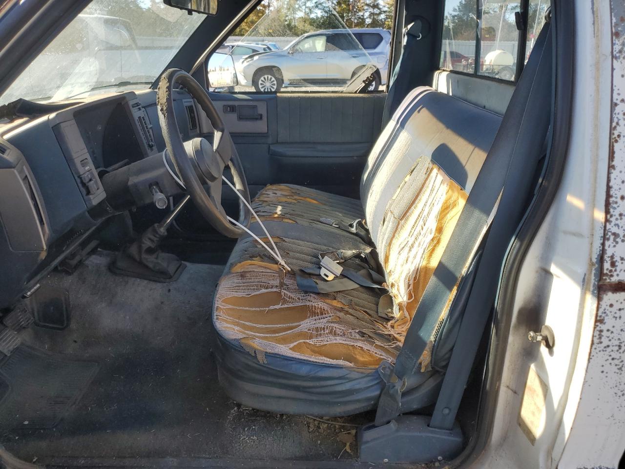 1991 Chevrolet S Truck S10 White vin: 1GCCS14R1M8310994