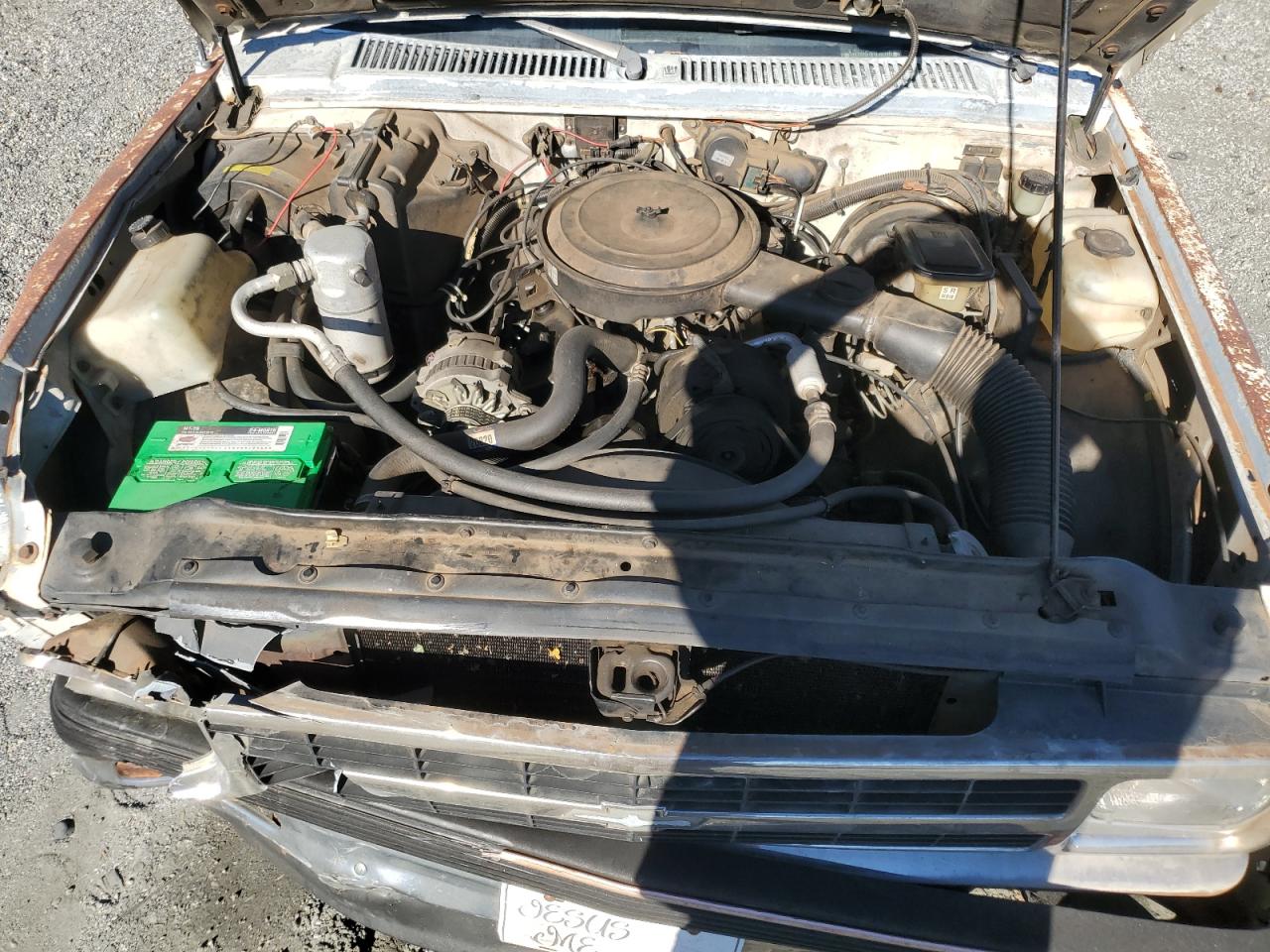 1991 Chevrolet S Truck S10 White vin: 1GCCS14R1M8310994