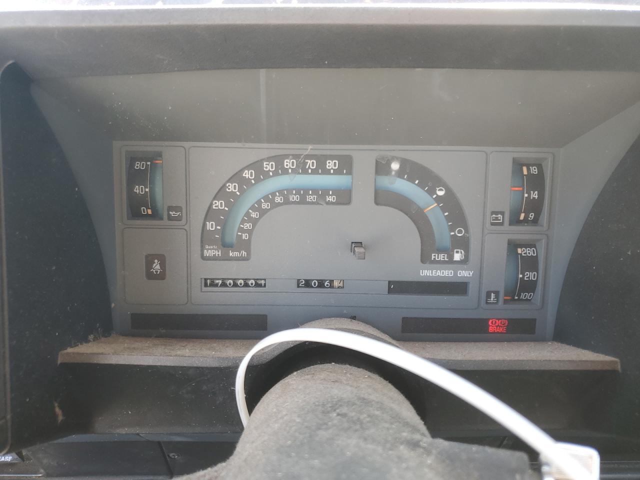 1991 Chevrolet S Truck S10 White vin: 1GCCS14R1M8310994