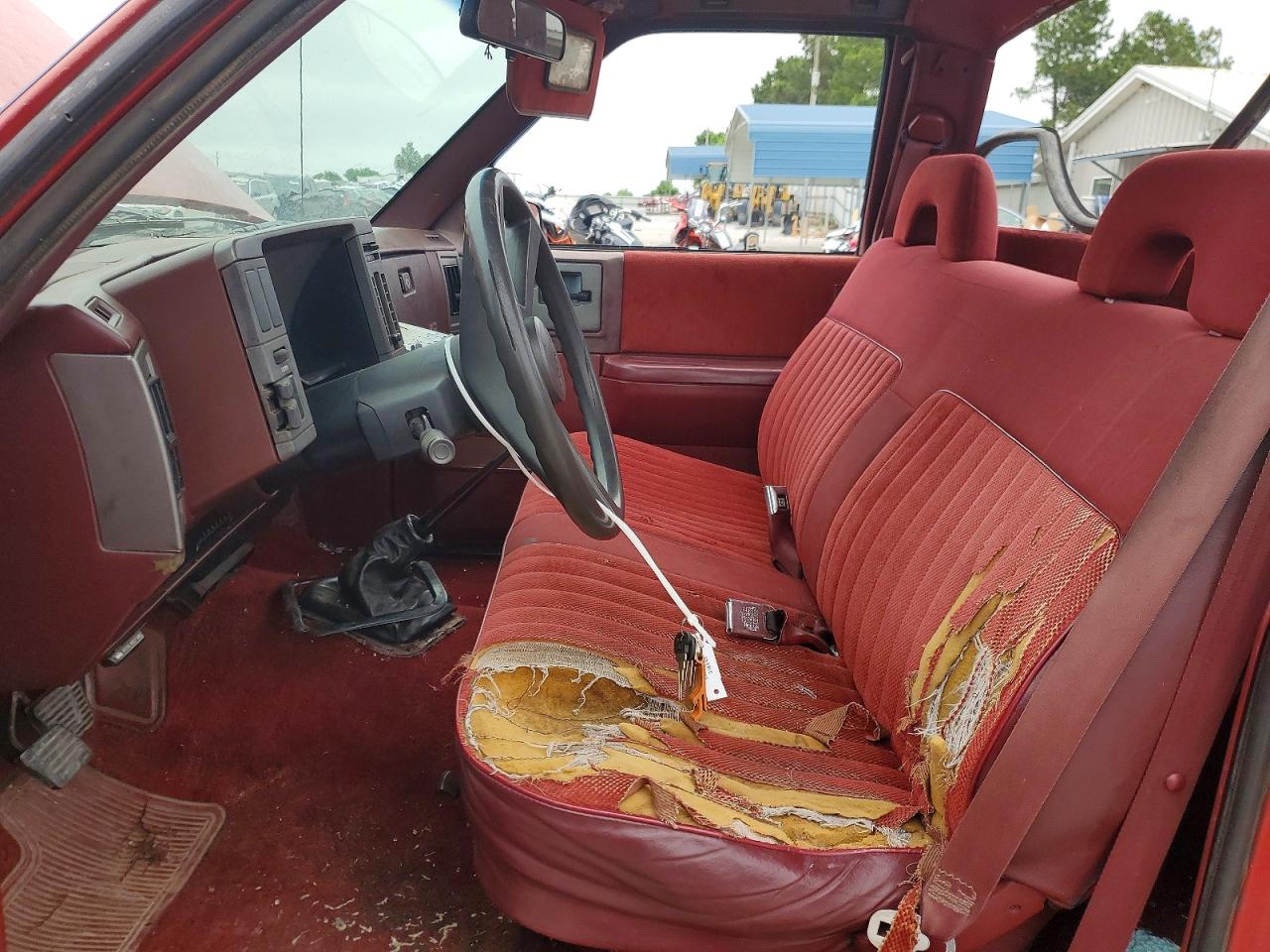 1992 Chevrolet S Truck S10 Red vin: 1GCCS14R2N8218245