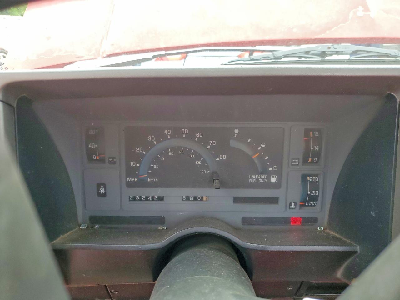 1992 Chevrolet S Truck S10 Red vin: 1GCCS14R2N8218245