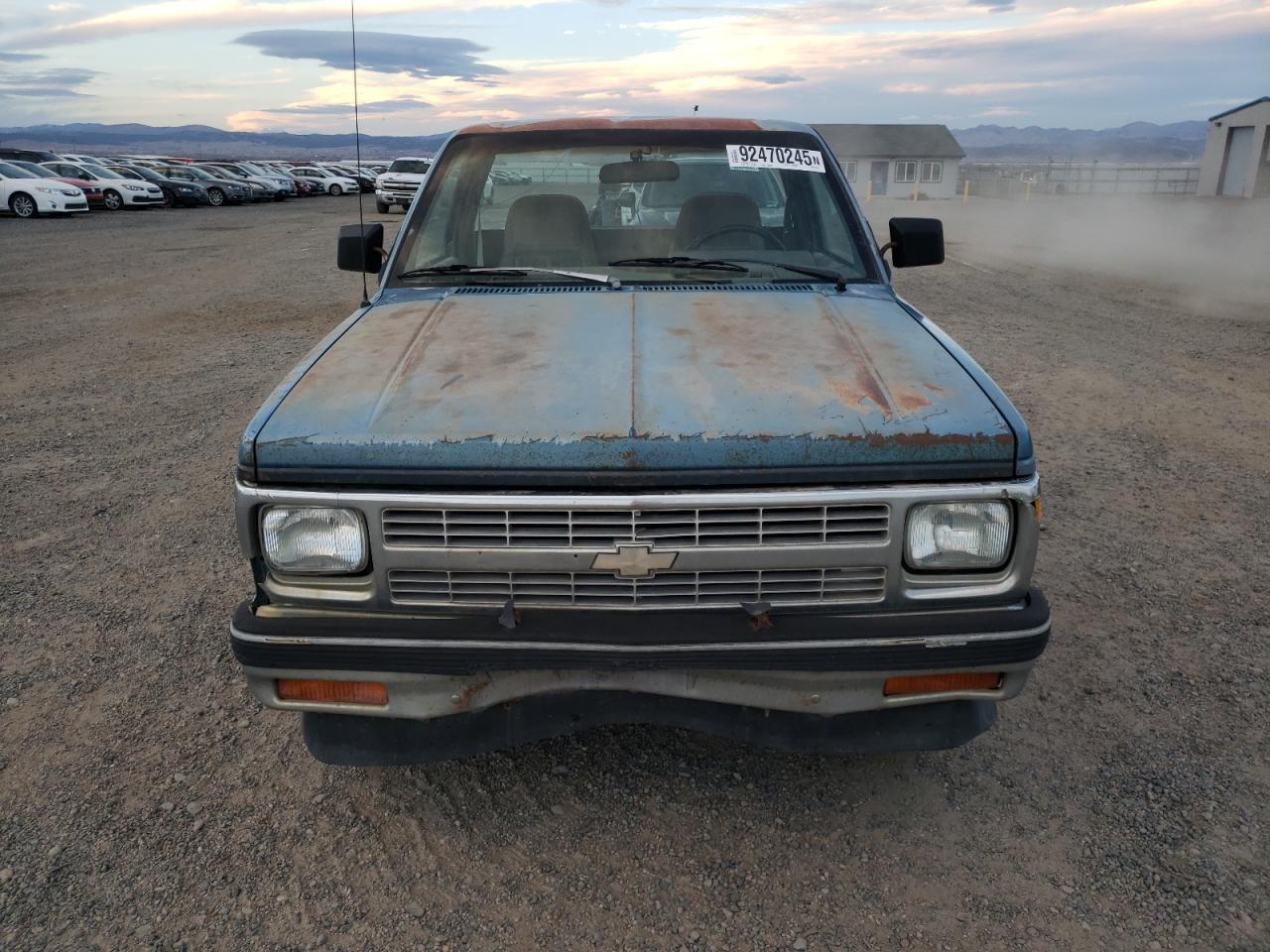 1992 Chevrolet S Truck S10 Blue vin: 1GCCS14R6N8218748