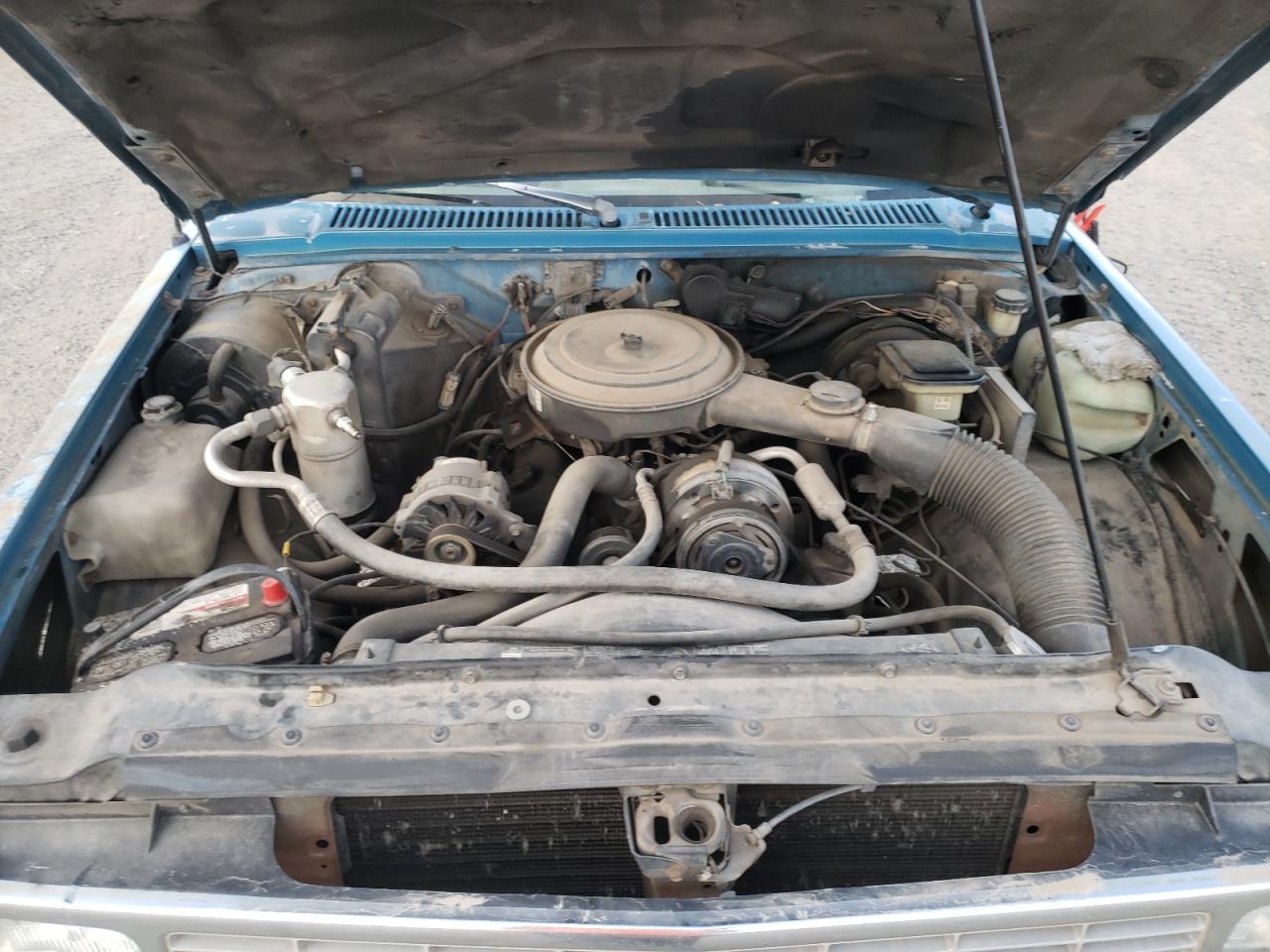 1992 Chevrolet S Truck S10 Blue vin: 1GCCS14R6N8218748