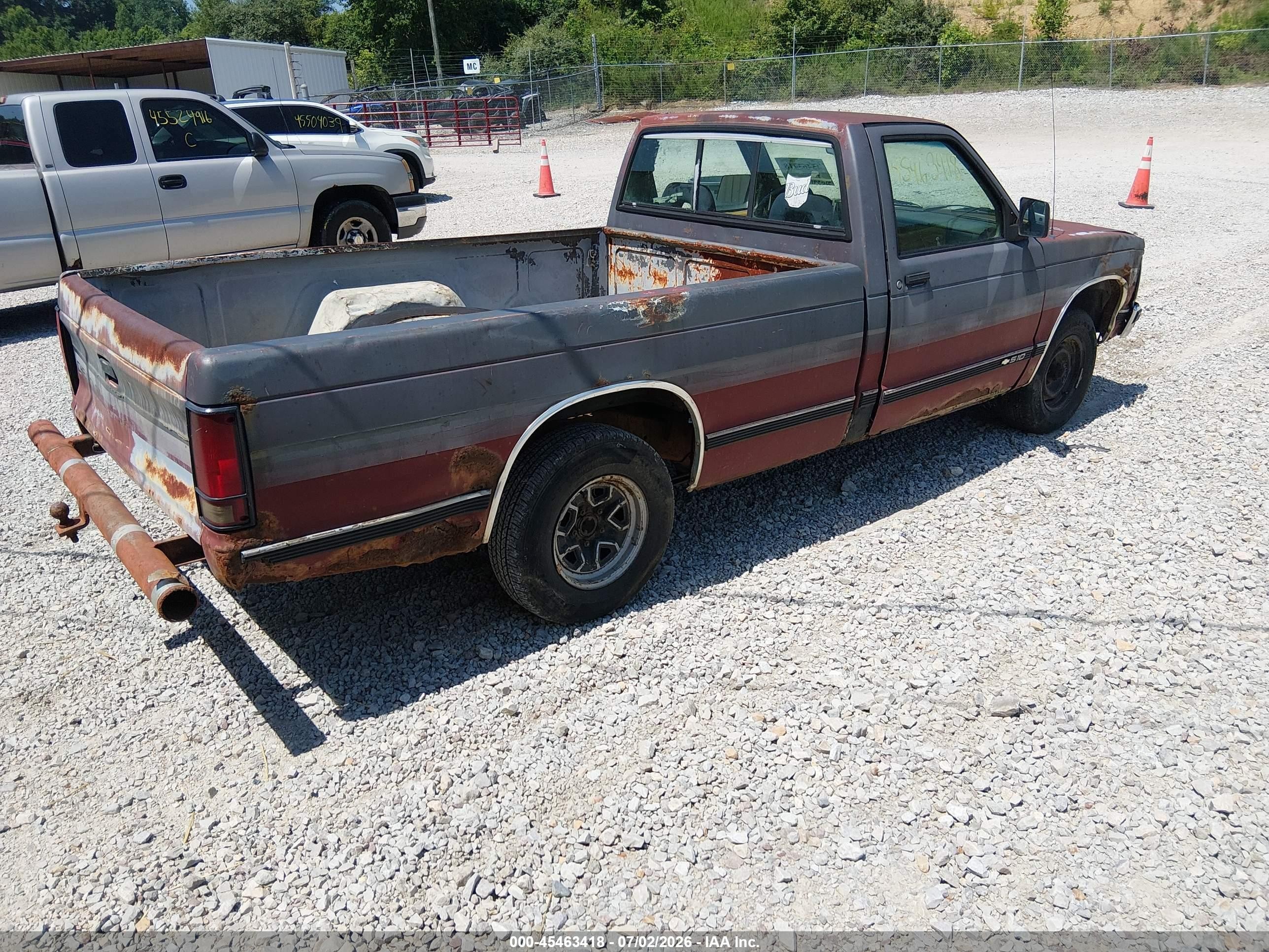 1993 Chevrolet S Truck S10 Red vin: 1GCCS14R8P8165831