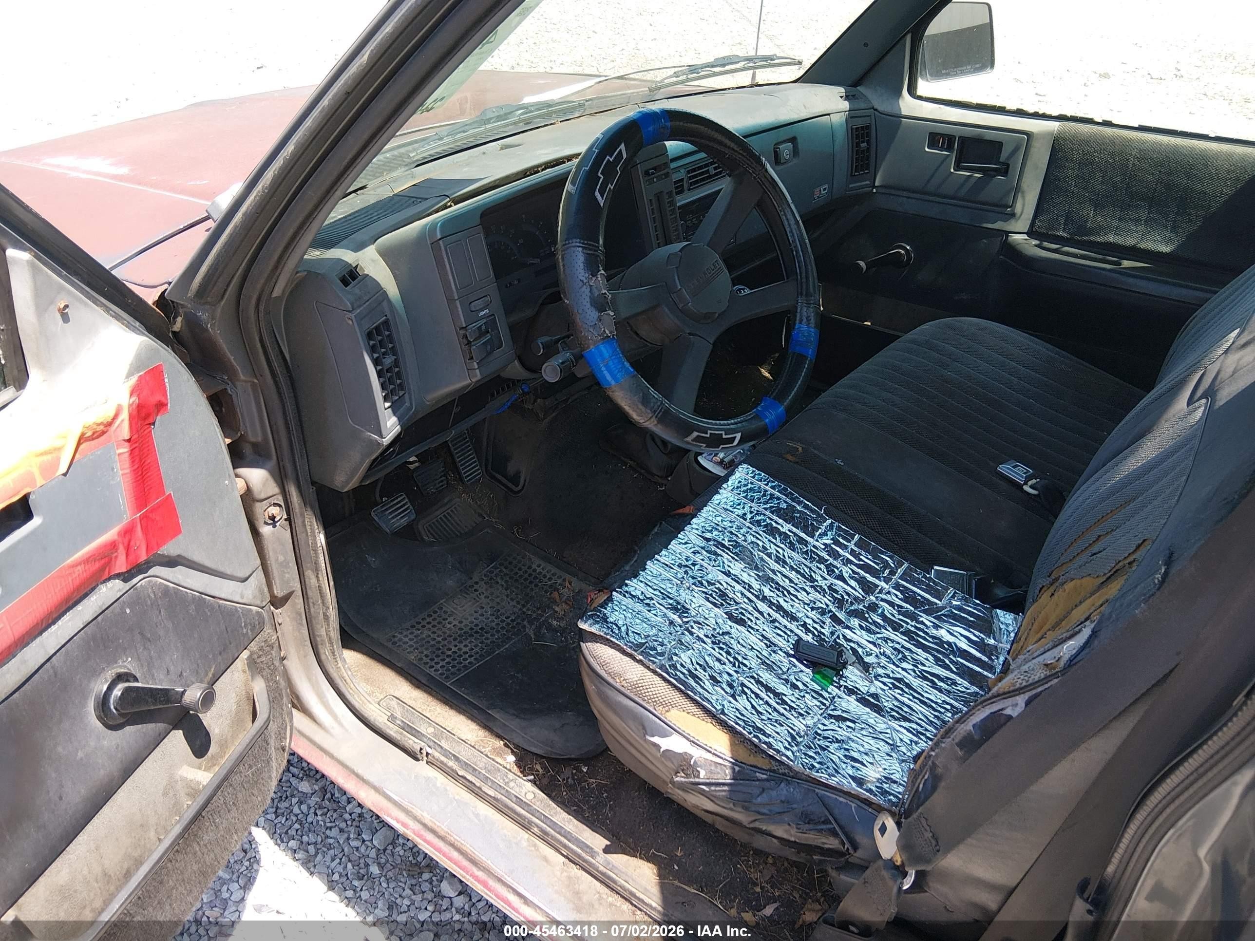1993 Chevrolet S Truck S10 Red vin: 1GCCS14R8P8165831