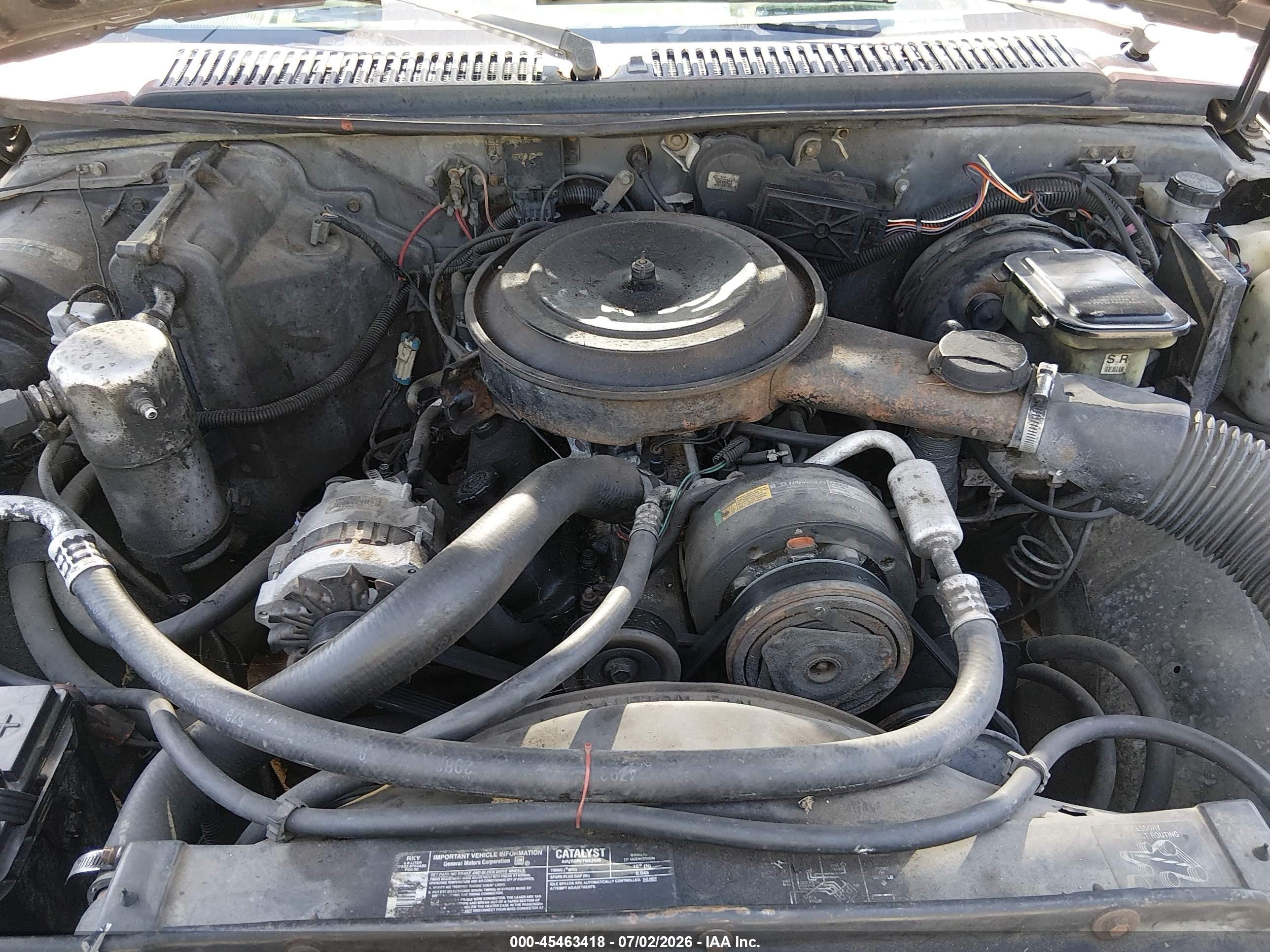1993 Chevrolet S Truck S10 Red vin: 1GCCS14R8P8165831