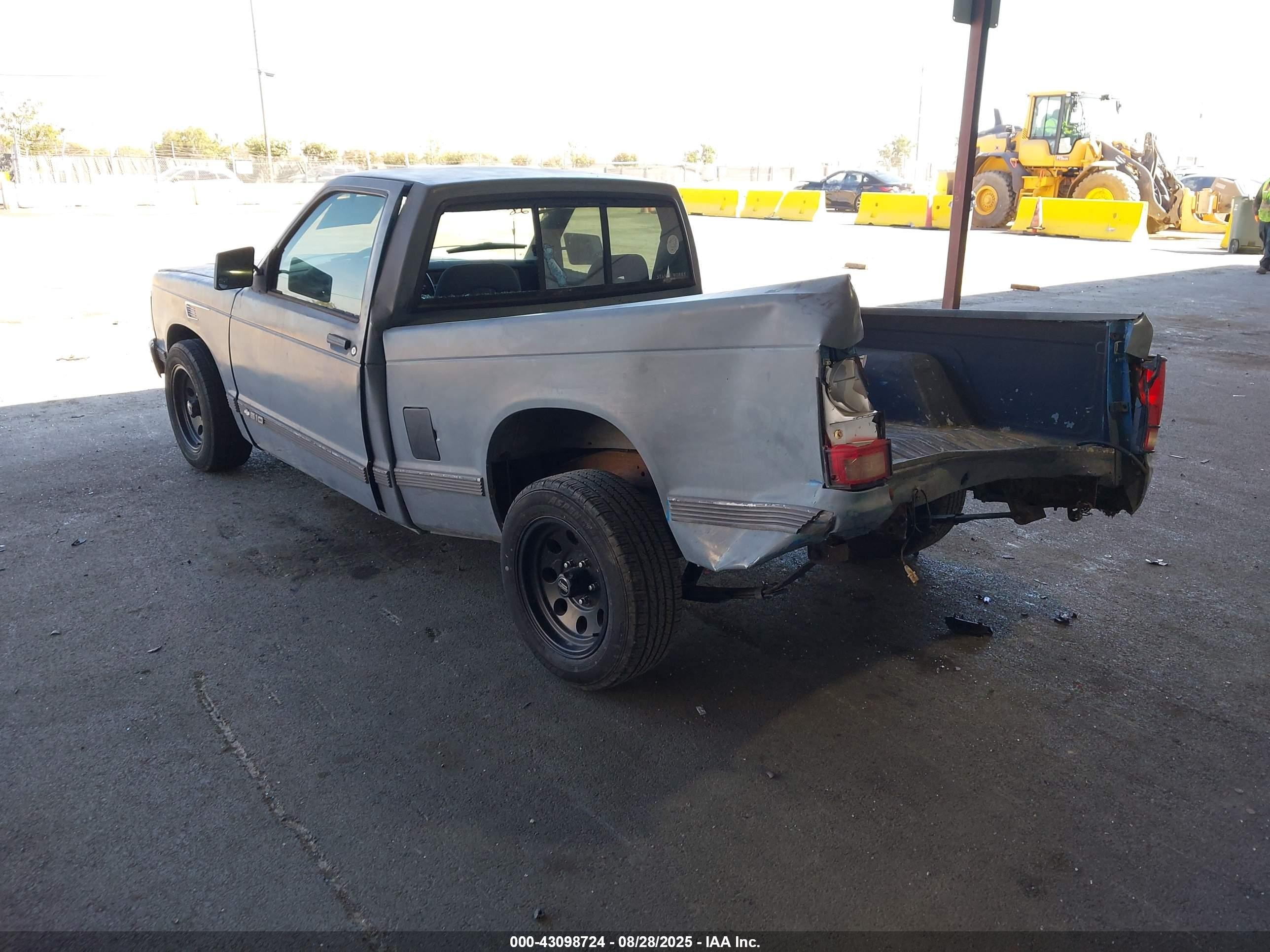 1993 Chevrolet S Truck S10 Gray vin: 1GCCS14R9P8127718