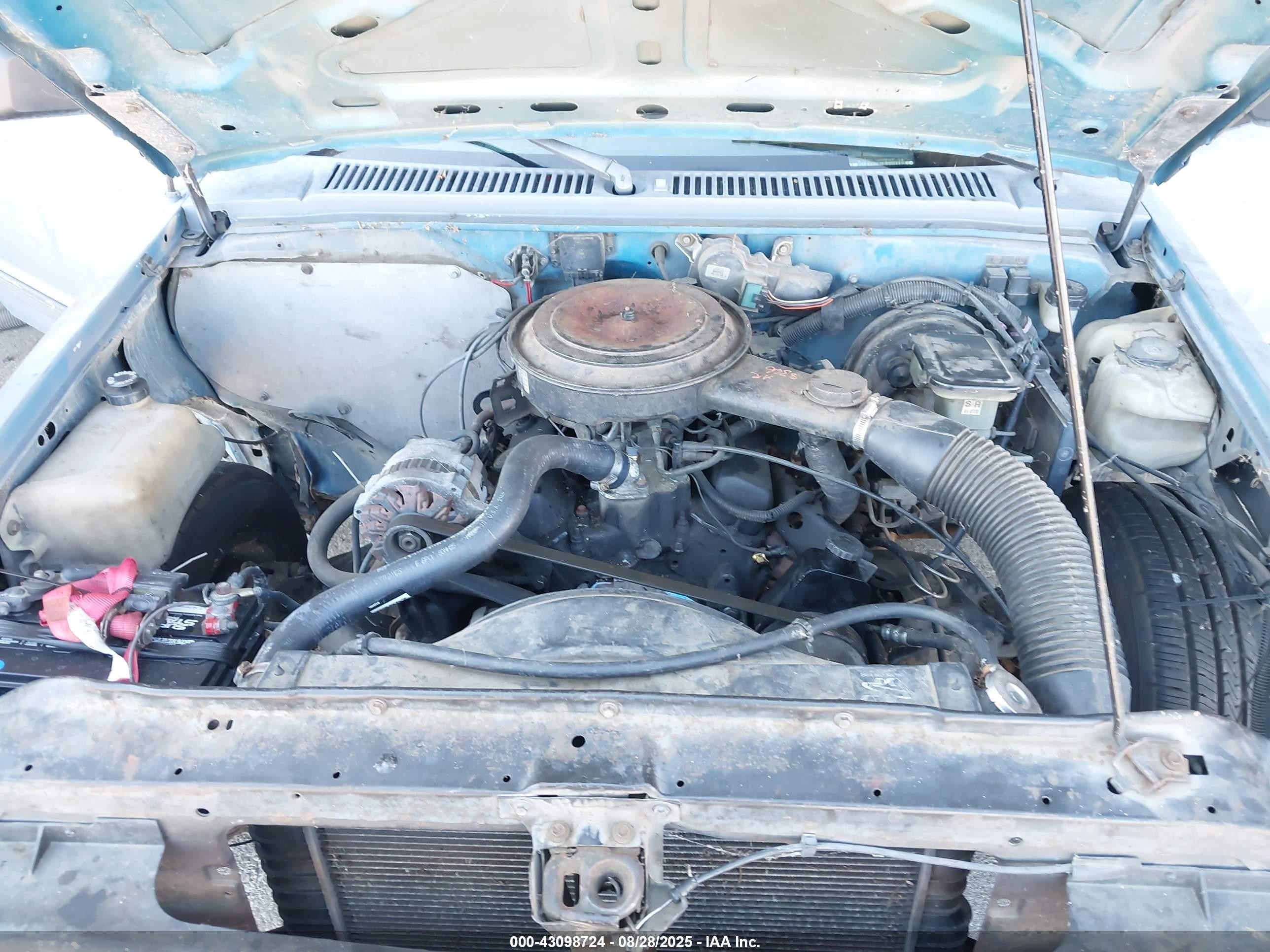 1993 Chevrolet S Truck S10 Gray vin: 1GCCS14R9P8127718