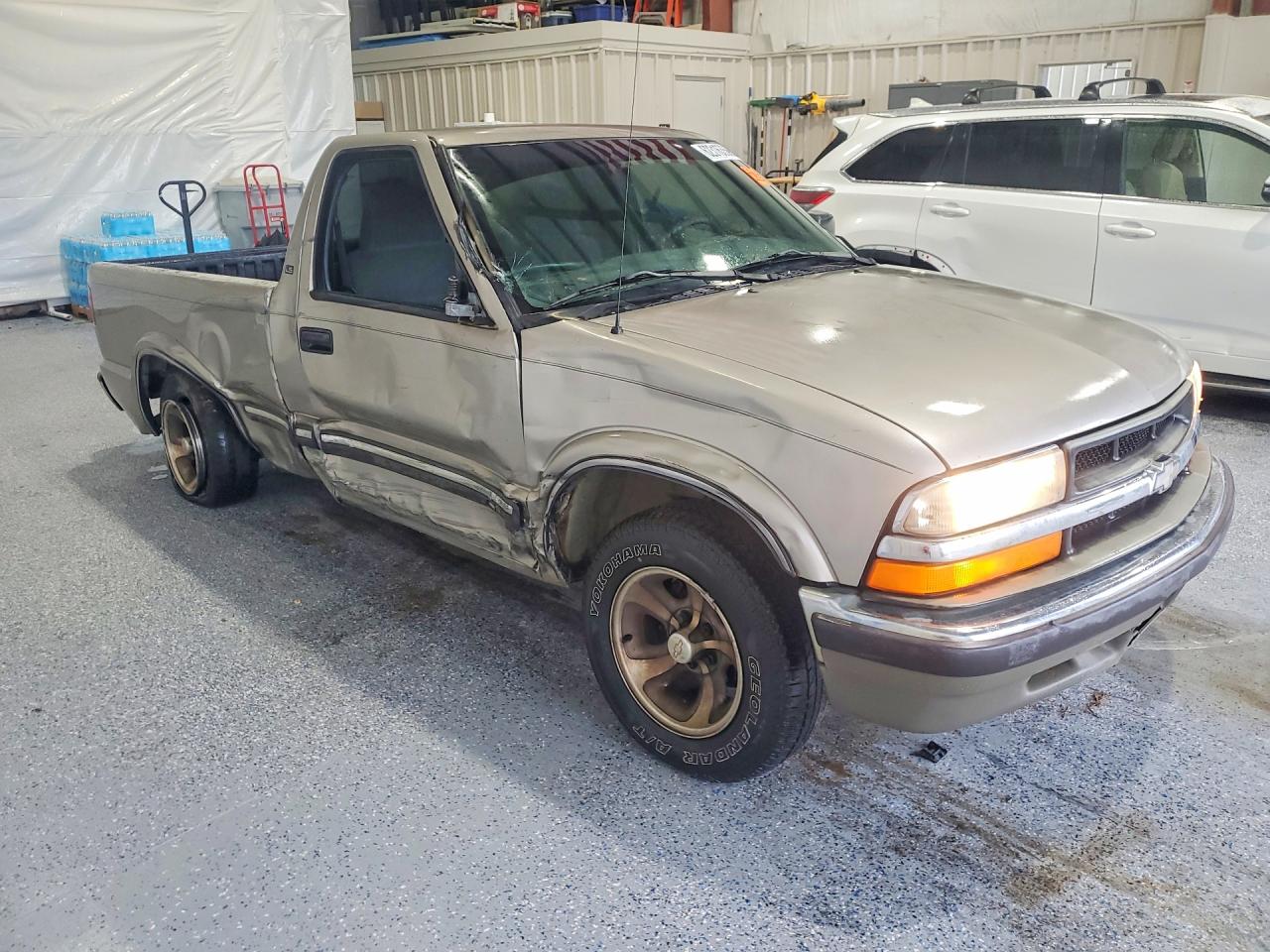 2000 Chevrolet S Truck S10 Gray vin: 1GCCS14W0YK201473