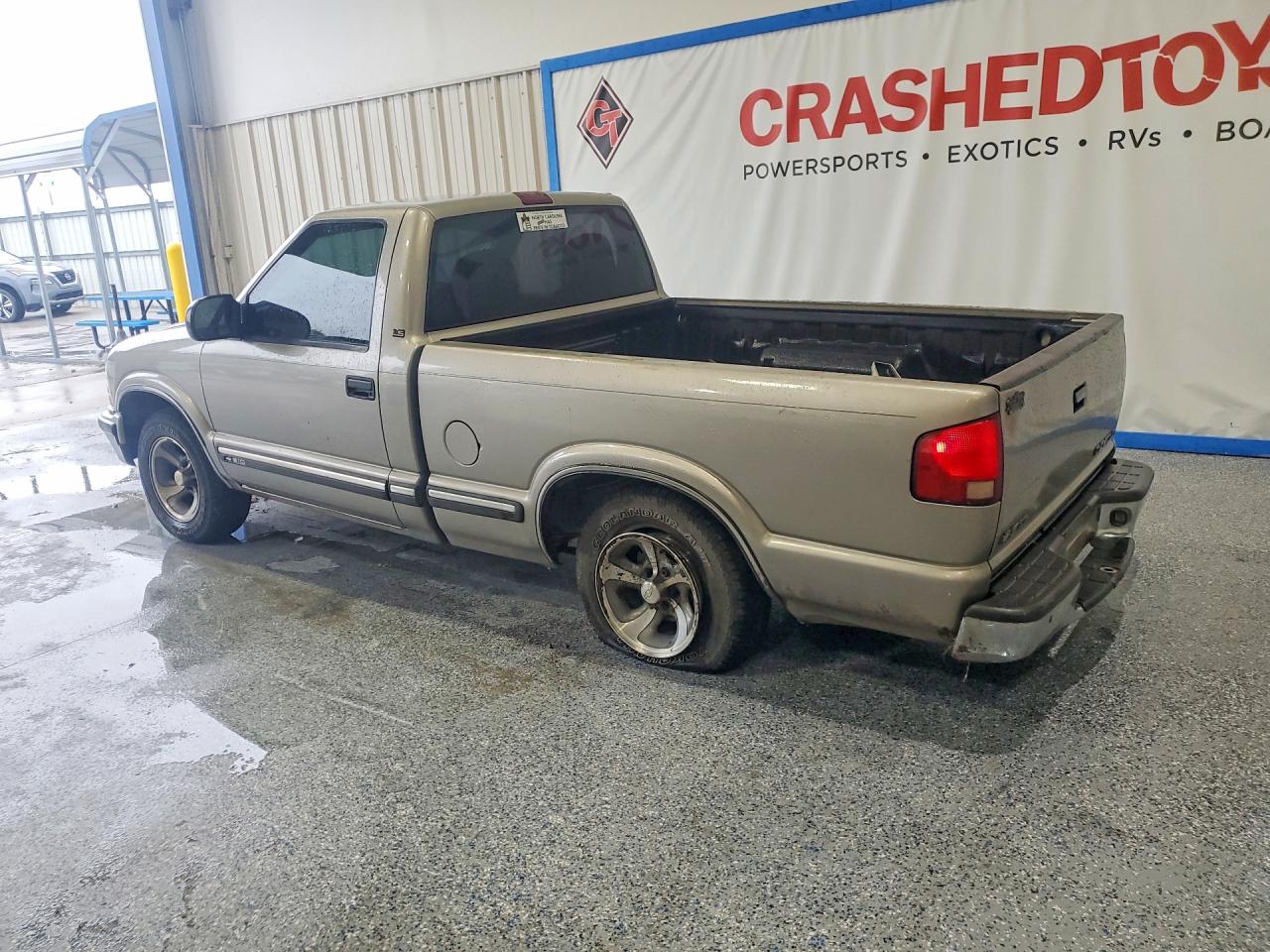 2000 Chevrolet S Truck S10 Gray vin: 1GCCS14W0YK201473