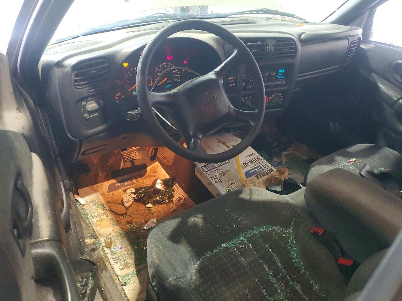 2000 Chevrolet S Truck S10 Gray vin: 1GCCS14W0YK201473