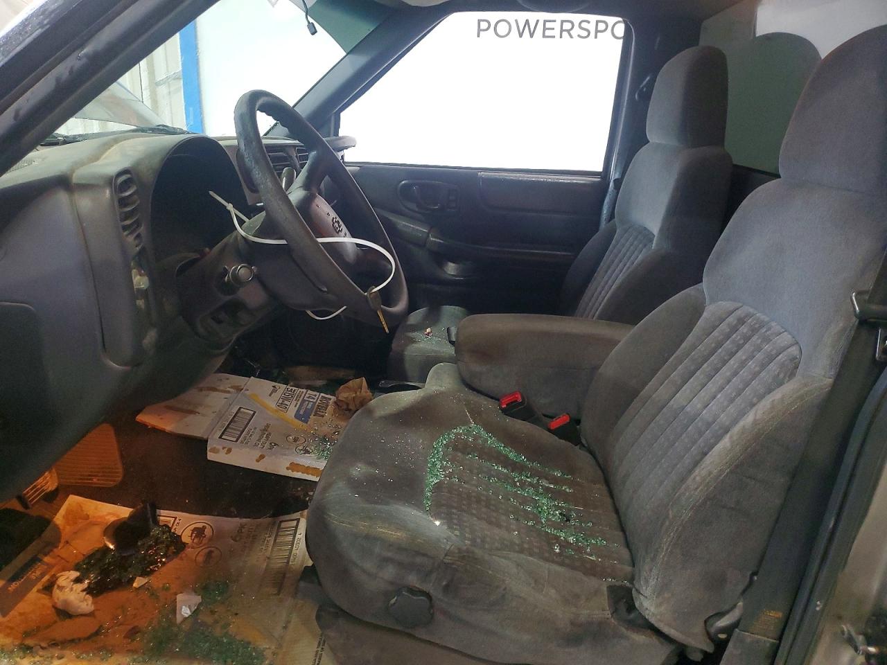 2000 Chevrolet S Truck S10 Gray vin: 1GCCS14W0YK201473