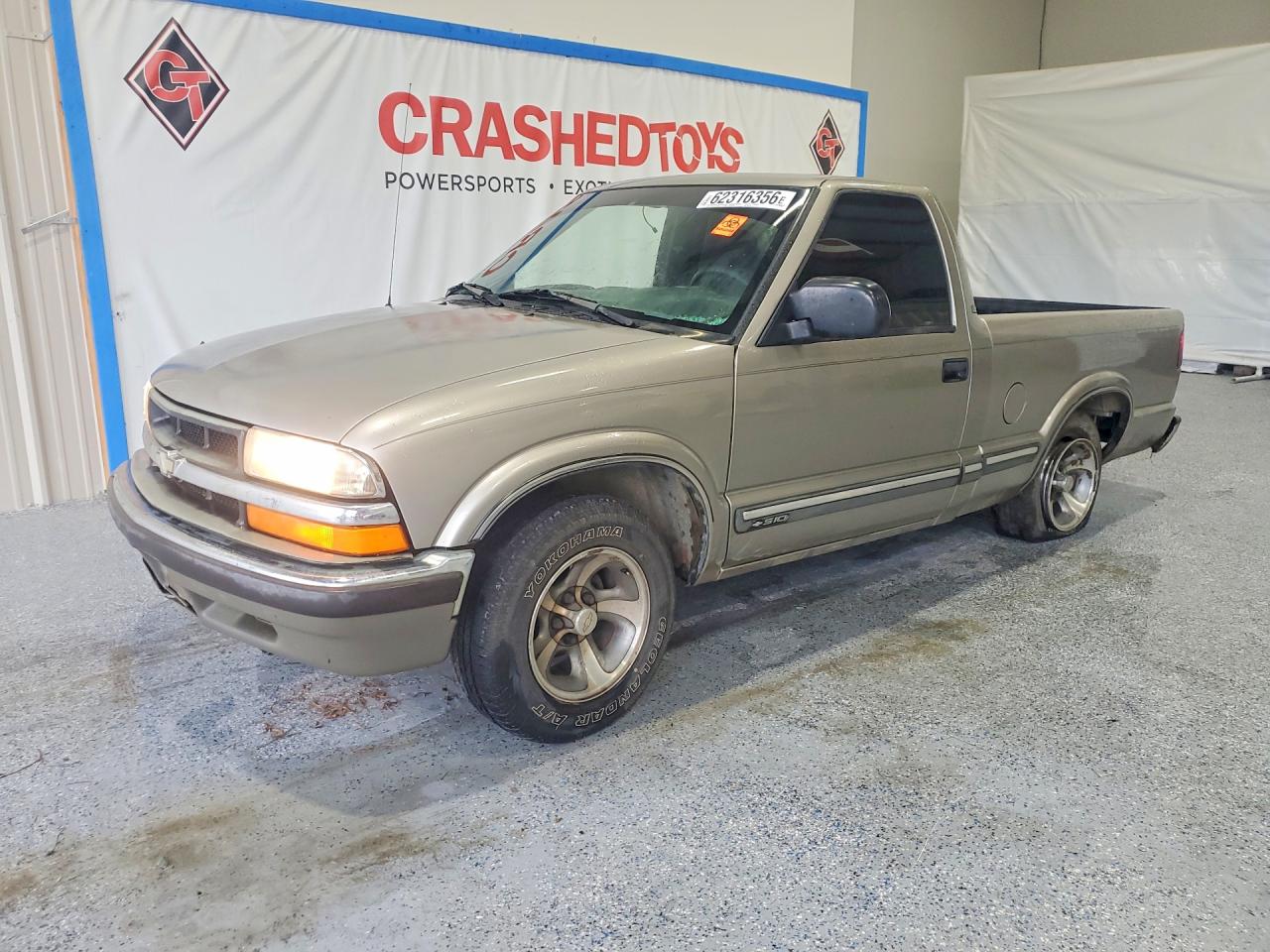 2000 Chevrolet S Truck S10 Gray vin: 1GCCS14W0YK201473