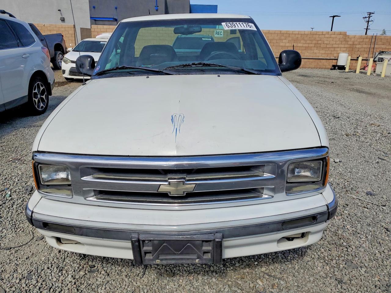 1994 Chevrolet S Truck S10 White vin: 1GCCS14W1R8102384