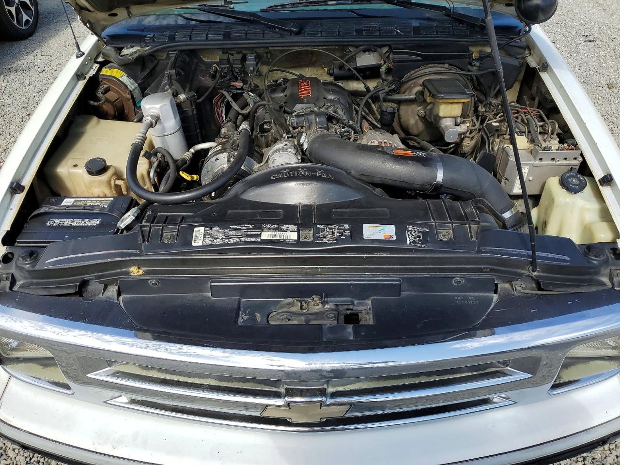 1994 Chevrolet S Truck S10 White vin: 1GCCS14W1R8102384