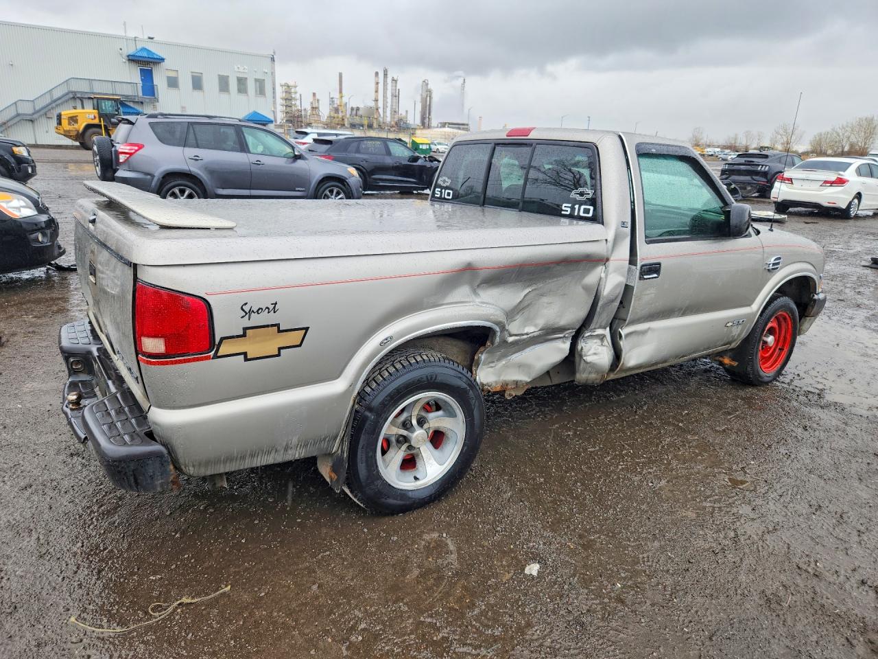 2001 Chevrolet S Truck S10 Beige vin: 1GCCS14W218249561