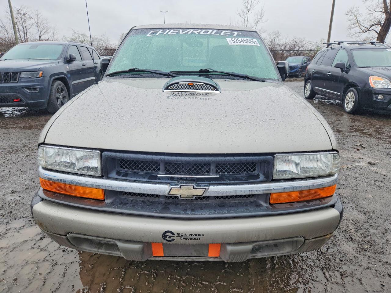 2001 Chevrolet S Truck S10 Beige vin: 1GCCS14W218249561