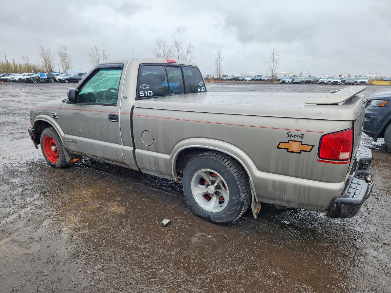 2001 Chevrolet S Truck S10 Beige vin: 1GCCS14W218249561