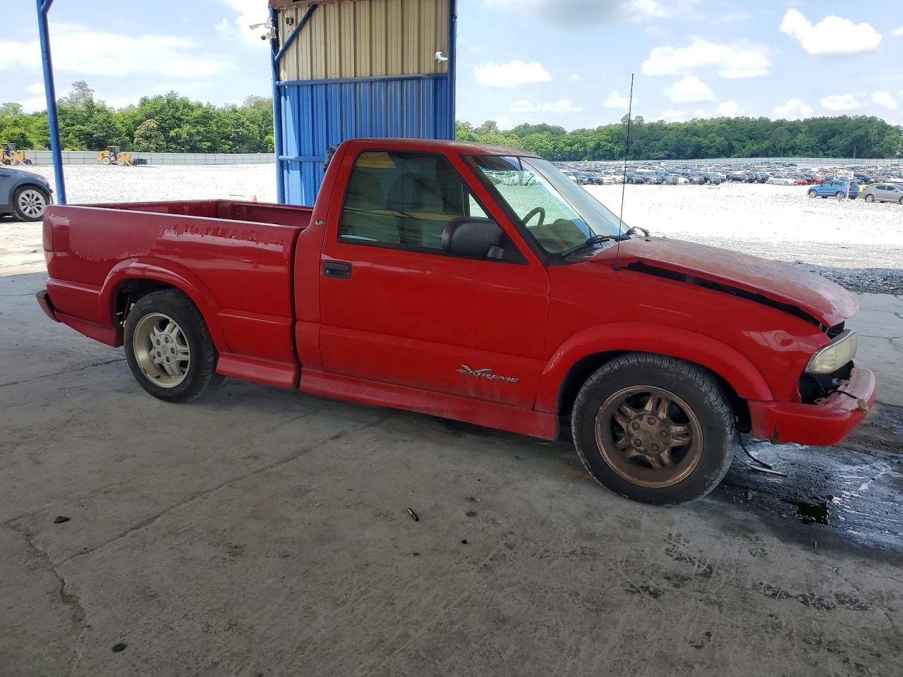 2000 Chevrolet S Truck S10 Red vin: 1GCCS14W2Y8156159
