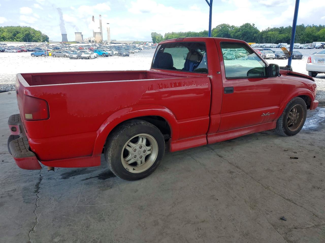 2000 Chevrolet S Truck S10 Red vin: 1GCCS14W2Y8156159