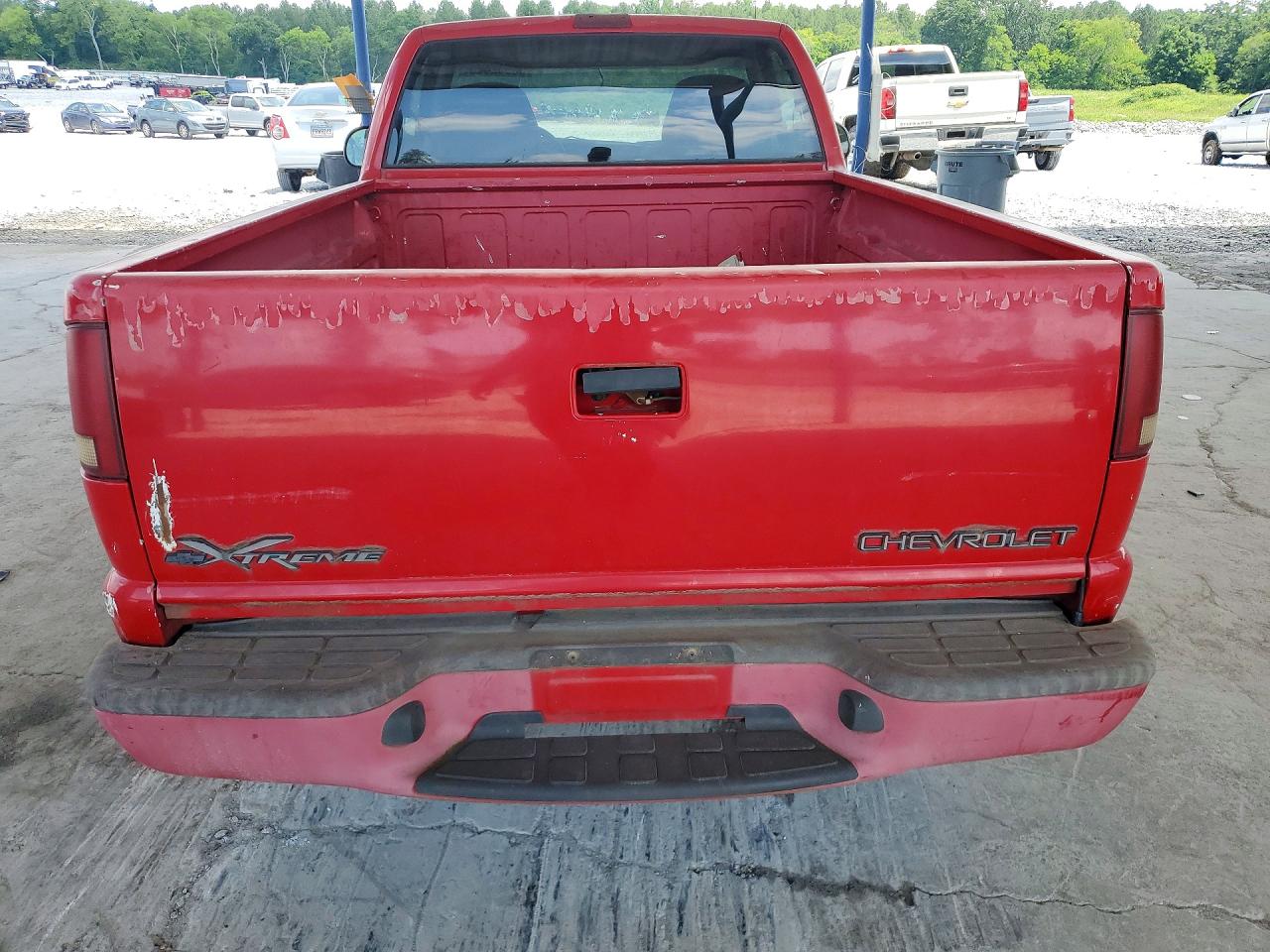 2000 Chevrolet S Truck S10 Red vin: 1GCCS14W2Y8156159