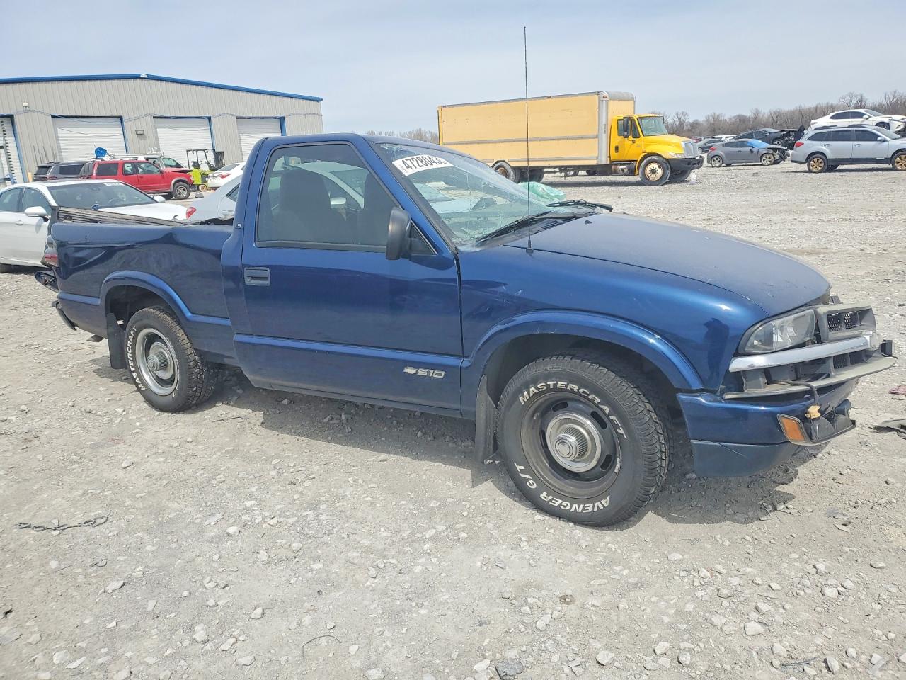 2000 Chevrolet S Truck S10 Blue vin: 1GCCS14W3Y8161435