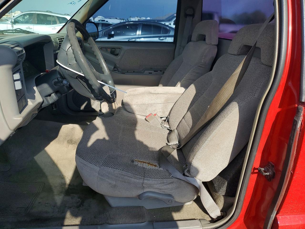1996 Chevrolet S Truck S10 Red vin: 1GCCS14W4T8231601