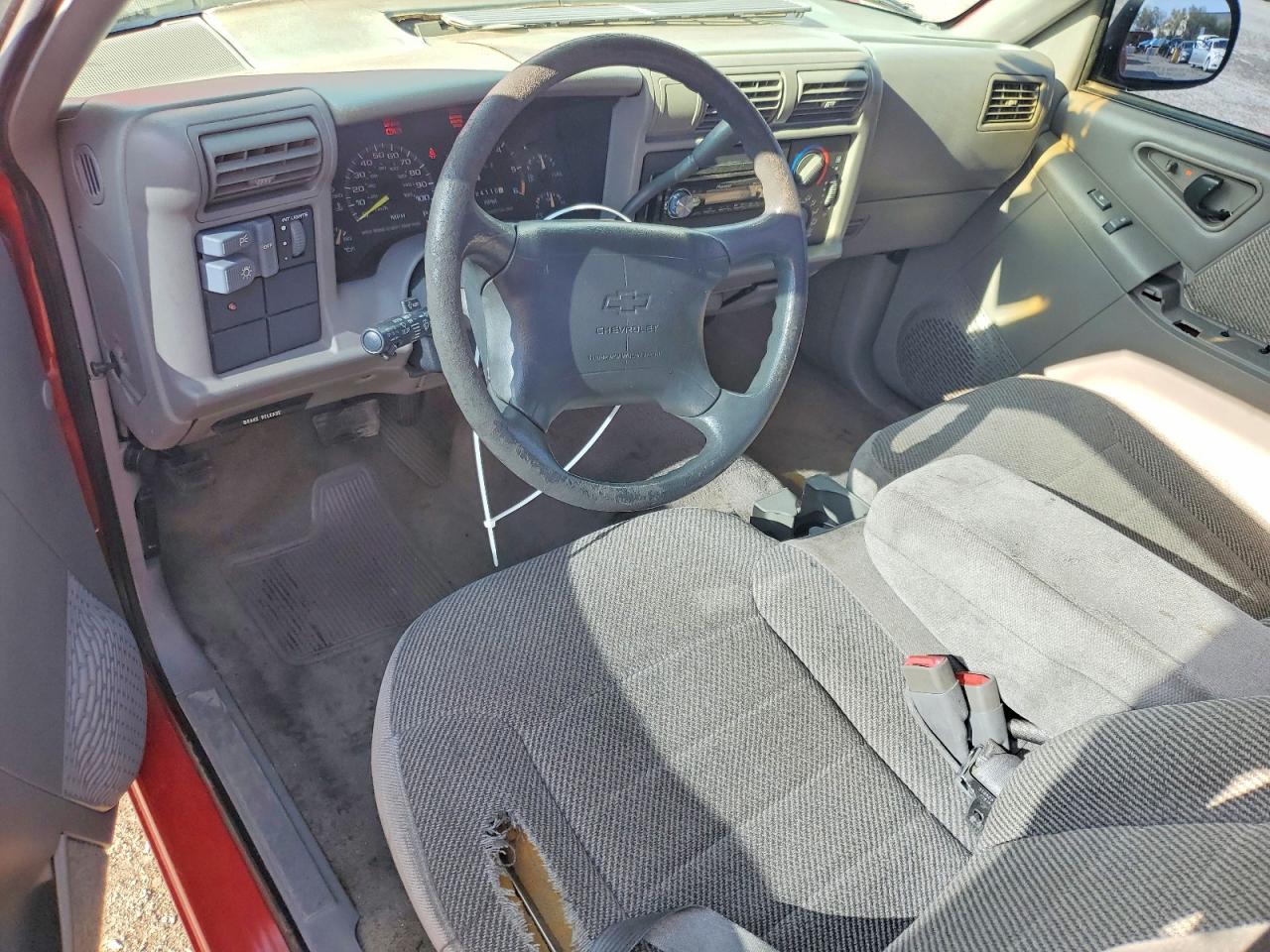 1996 Chevrolet S Truck S10 Red vin: 1GCCS14W4T8231601