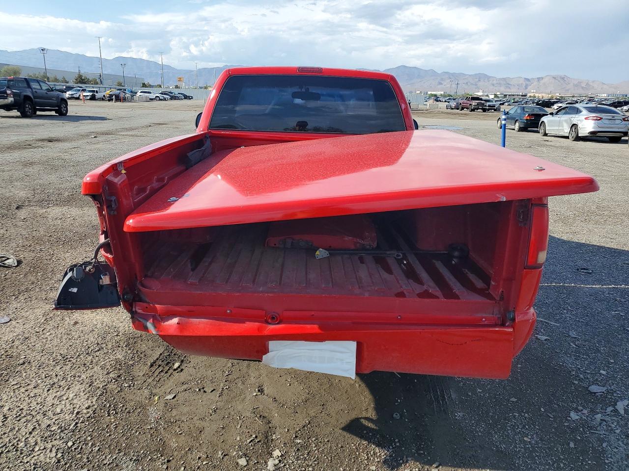 1996 Chevrolet S Truck S10 Red vin: 1GCCS14W4T8231601
