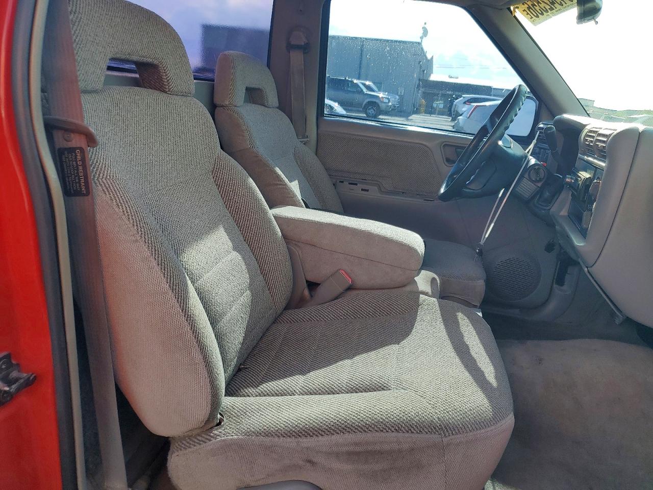 1996 Chevrolet S Truck S10 Red vin: 1GCCS14W4T8231601