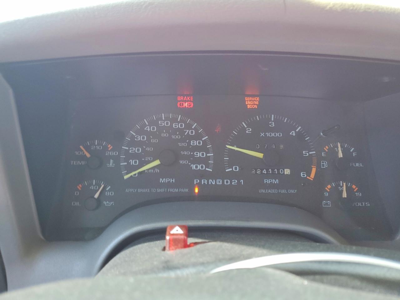 1996 Chevrolet S Truck S10 Red vin: 1GCCS14W4T8231601