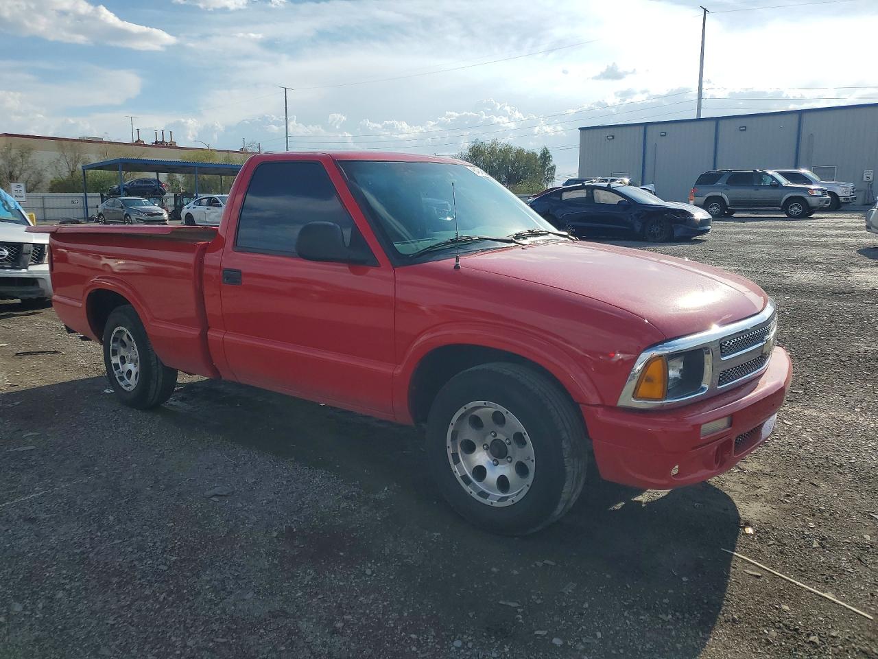 1996 Chevrolet S Truck S10 Red vin: 1GCCS14W4T8231601