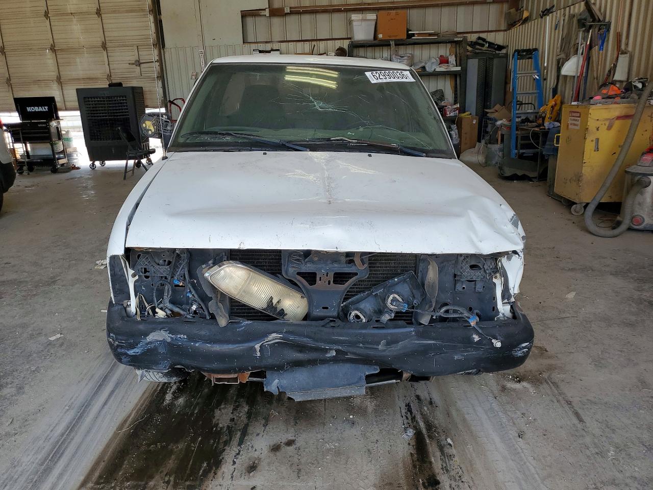 2001 Chevrolet S Truck S10 White vin: 1GCCS14W71K153055