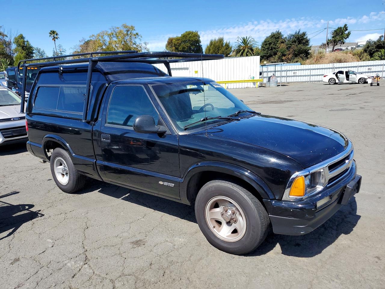 1996 Chevrolet S Truck S10 Black vin: 1GCCS14W7T8170602