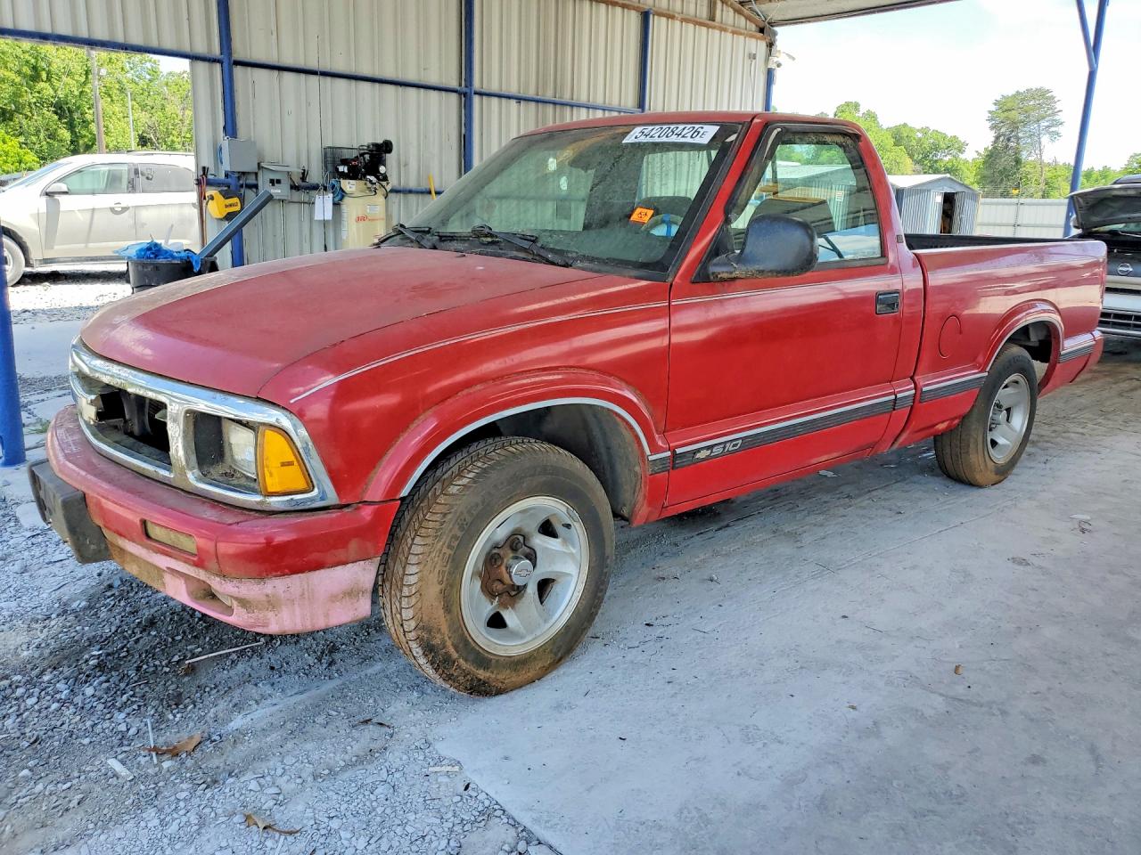 1995 Chev S Truck Red vin: 1GCCS14W9S8260798