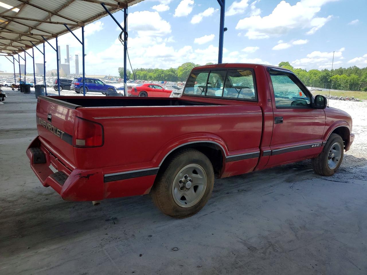 1995 Chev S Truck Red vin: 1GCCS14W9S8260798