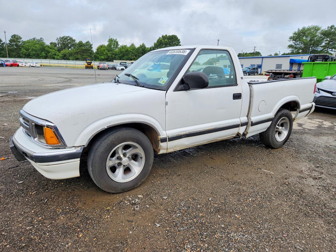 1996 Chevrolet S Truck S10 White vin: 1GCCS14X2T8211582