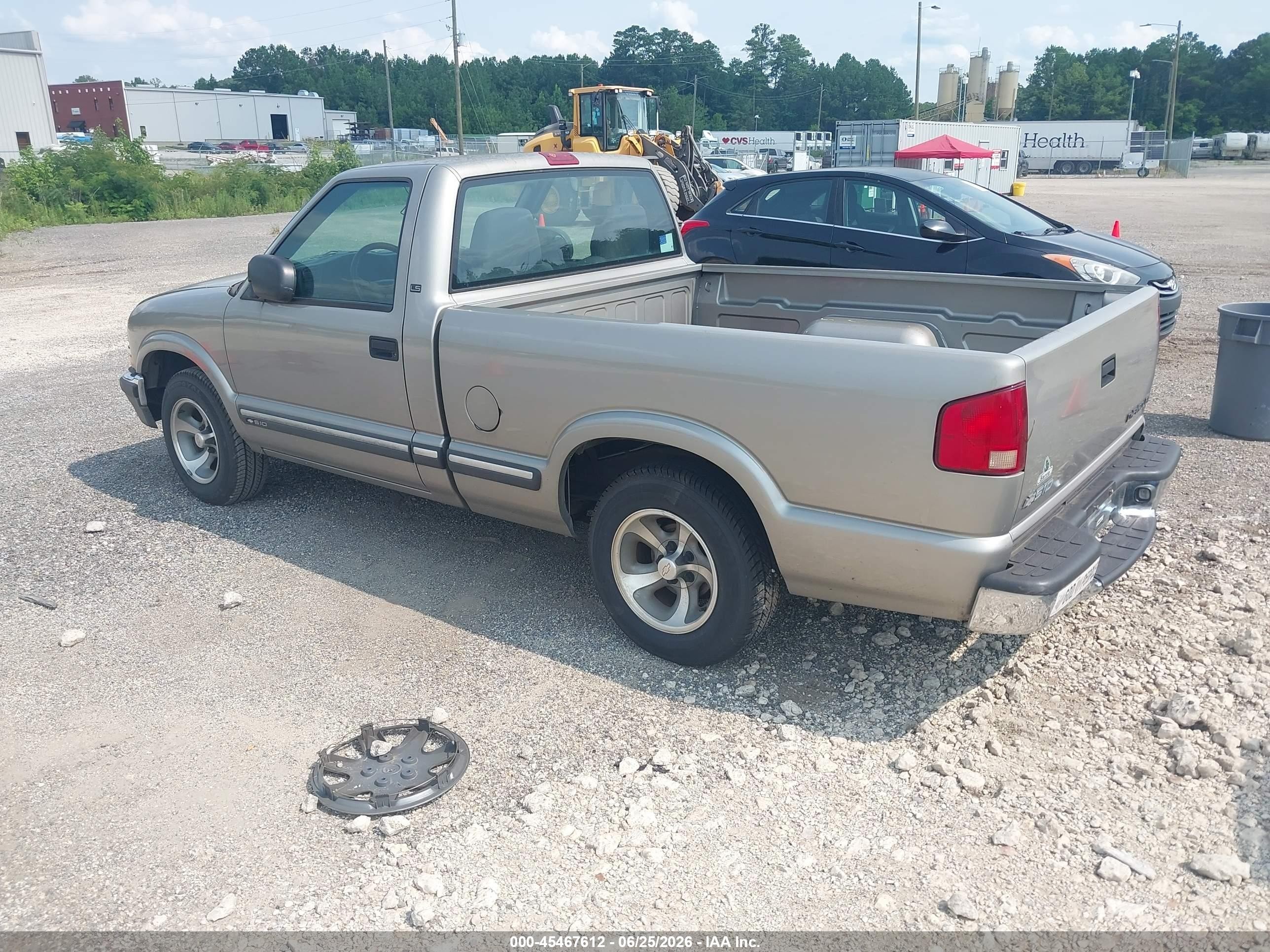 2003 Chevrolet S-10 Ls Champagne vin: 1GCCS14X438133953