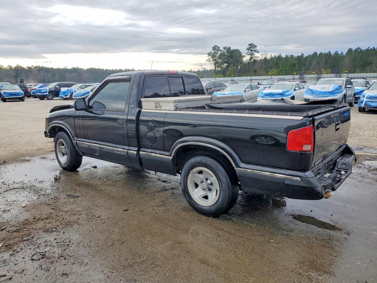 1996 Chevrolet S Truck S10 Black vin: 1GCCS14X6T8221077