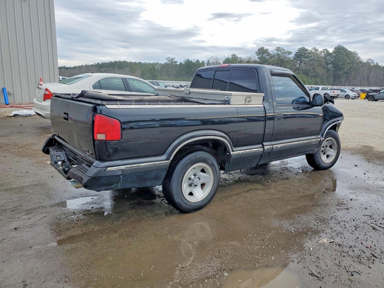 1996 Chevrolet S Truck S10 Black vin: 1GCCS14X6T8221077