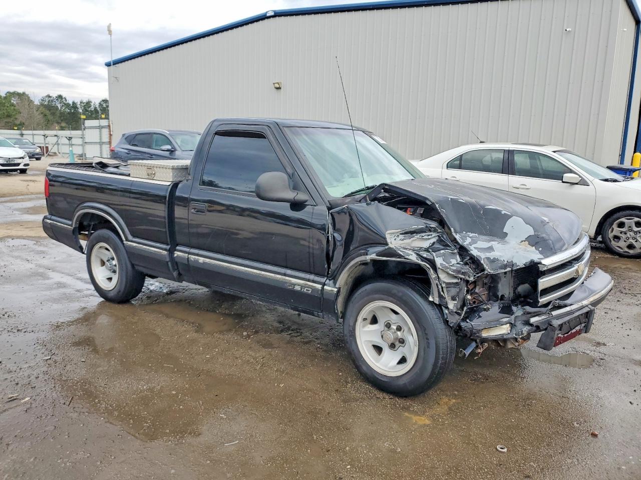 1996 Chevrolet S Truck S10 Black vin: 1GCCS14X6T8221077
