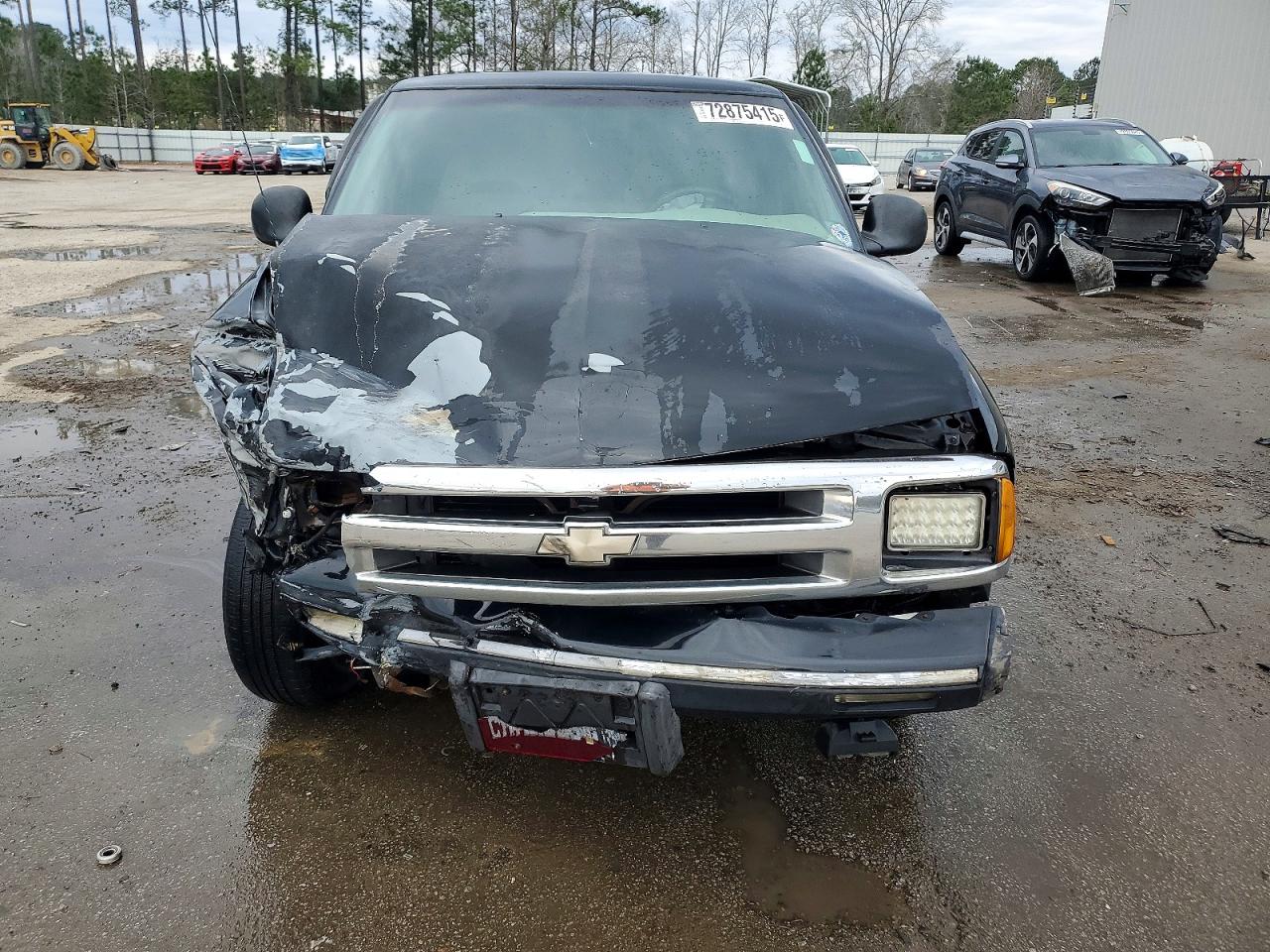 1996 Chevrolet S Truck S10 Black vin: 1GCCS14X6T8221077