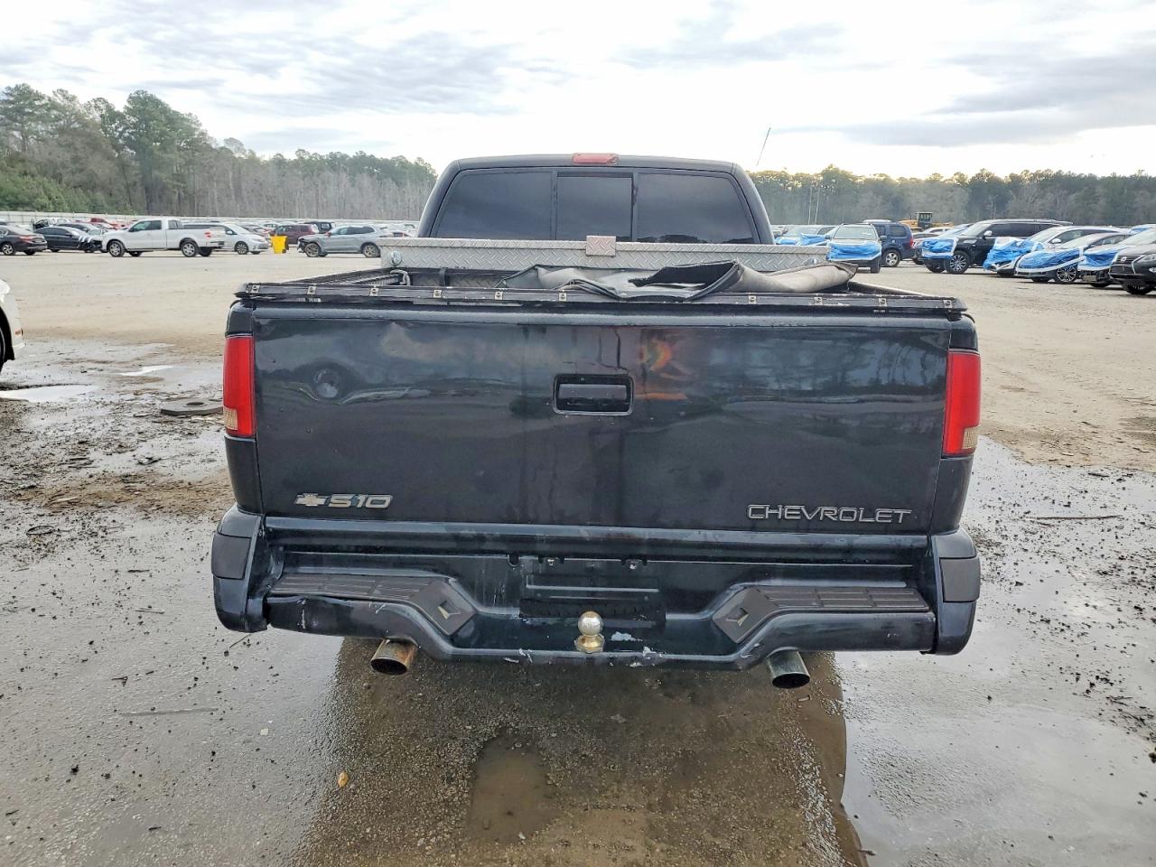 1996 Chevrolet S Truck S10 Black vin: 1GCCS14X6T8221077