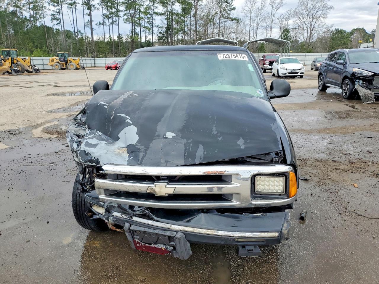1996 Chevrolet S Truck S10 Black vin: 1GCCS14X6T8221077