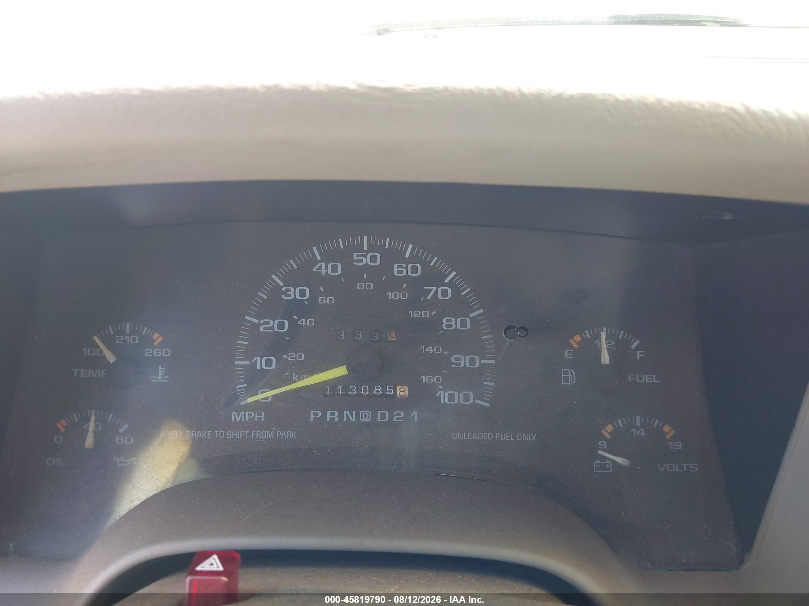 1997 Chevrolet S-10 Fleetside White vin: 1GCCS14X7V8190179