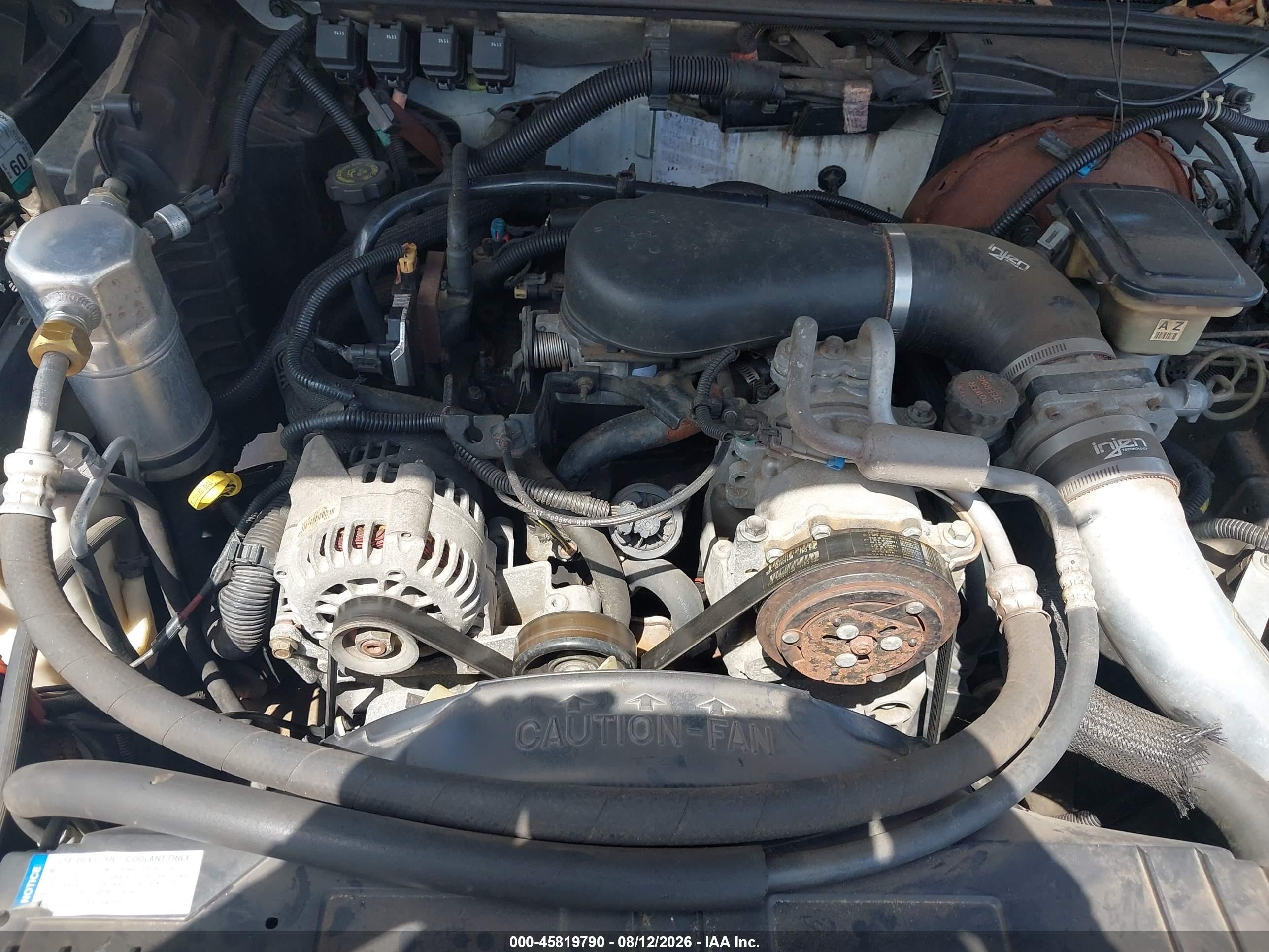 1997 Chevrolet S-10 Fleetside White vin: 1GCCS14X7V8190179